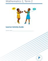 Calculating Confidence Learner Guide Grade 2 Term 2