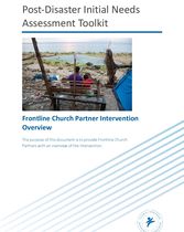 Post-Disaster Needs Assessment_FCP Intervention Overview