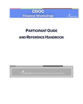 CDOC Participant Guide, English Version